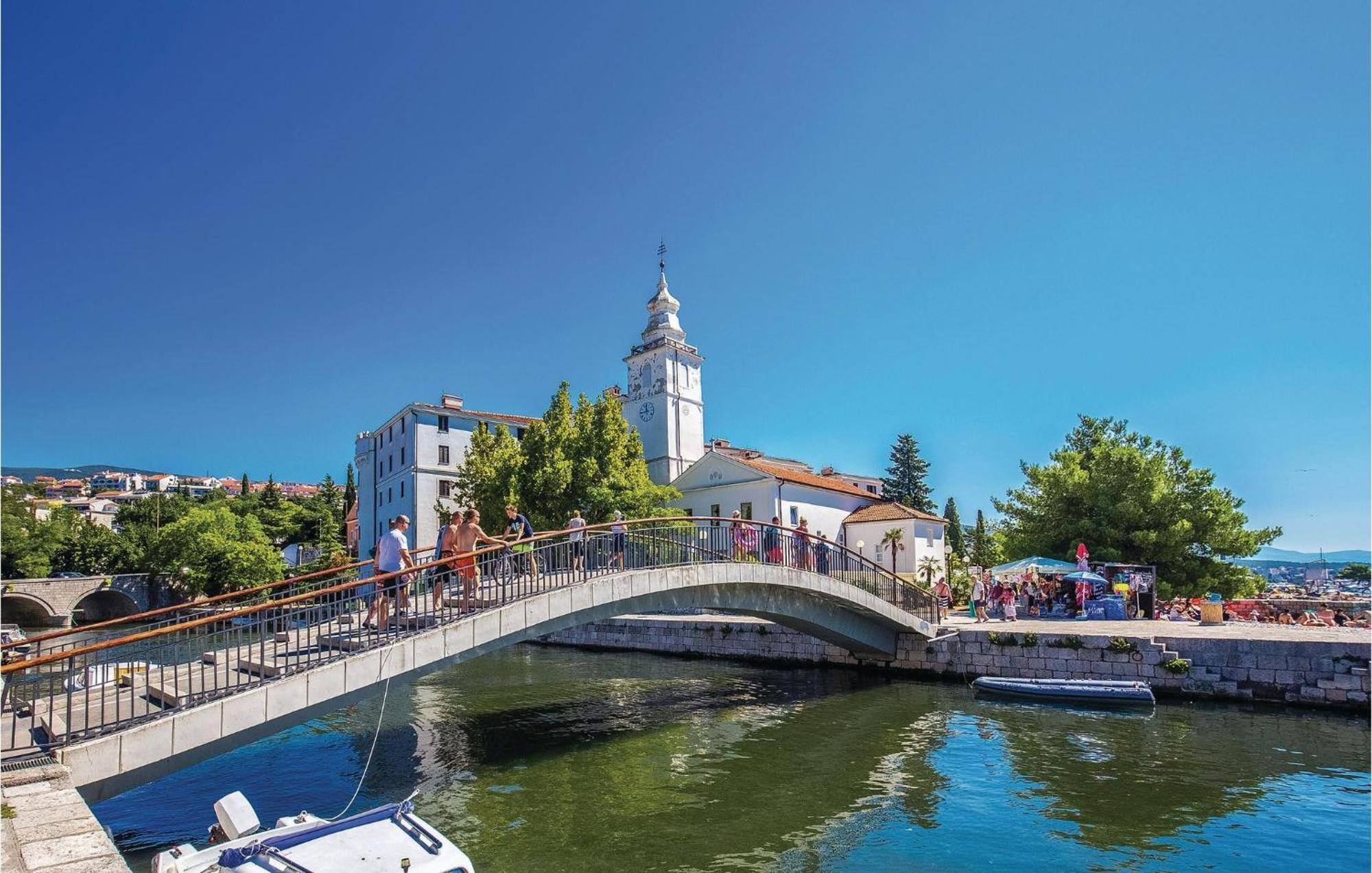 Nice Apartment In Crikvenica With House Sea View Εξωτερικό φωτογραφία